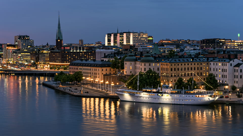 Estocolmo, desde el mirador de Mariaberget