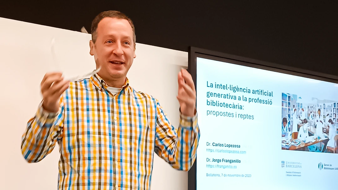 Jornada UAB sobre inteligencia artificial y bibliotecas